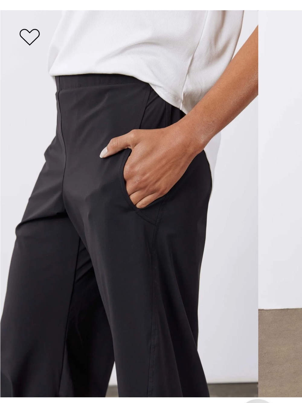 Ruti On The Loose work pant in Black - Picture 6 of 14